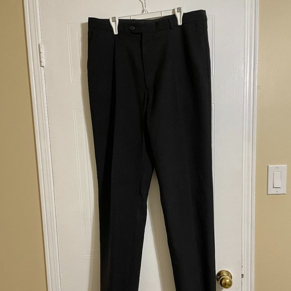 Simon Jersey Black Formal Dress Pants - Picture 2 of 7